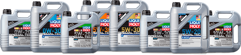 Линейка масел Liqui Moly Special Tec